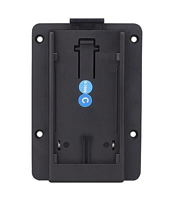 S-7006C | Canon BP mount plate, screws-mount and 2-pin DC plug connect, also for S-1073F/1073H/CM-S73H