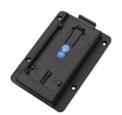 S-7006C | Canon BP mount plate, screws-mount and 2-pin DC plug connect, also for S-1073F/1073H/CM-S73H