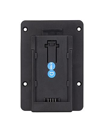 S-7006D | Panasonic VBD/VBR/CGA mount plate, screws-mount and 2-pin DC plug connect, also for S-1073F/1073H/CM-S73H