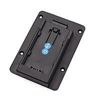 S-7006D | Panasonic VBD/VBR/CGA mount plate, screws-mount and 2-pin DC plug connect, also for S-1073F/1073H/CM-S73H