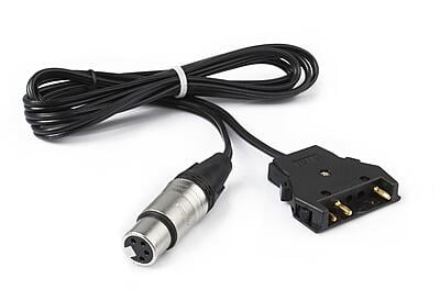 S-7100S | V-mount Battery Pin to 4-pin XLR cable