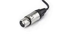 S-7100S | V-mount Battery Pin to 4-pin XLR cable