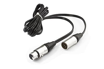 S-7102 | 4-pin XLR female to male Cable, also for S-3822/S-3812 chargers
