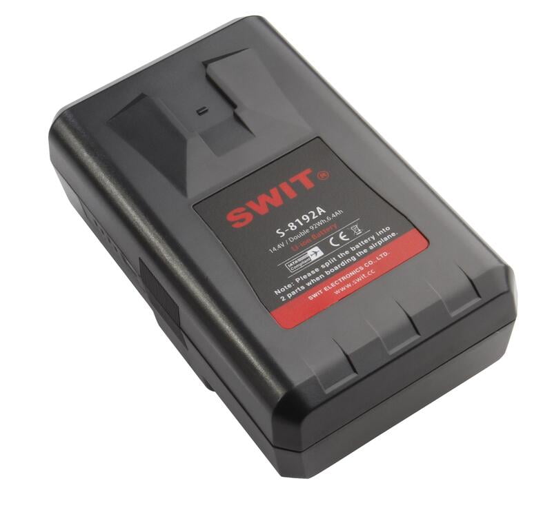 S-8192A | total 184Wh Air friendly IATA-complied SWIT patented Battery, Gold-Mount S-8192A | total 184Wh Air friendly IATA-complied SWIT patented Battery, Gold-Mount