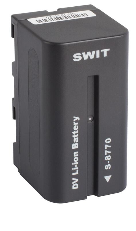 S-8770 | 31Wh/4.4Ah NP-F-type (Sony L-series) DV battery S-8770 | 31Wh/4.4Ah NP-F-type (Sony L-series) DV battery