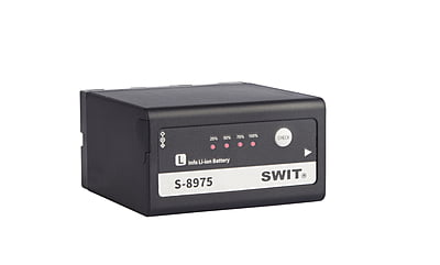 S-8975 | 75Wh/10.4Ah  NP-F-type (Sony L-series) DV battery with DC-pole in/output