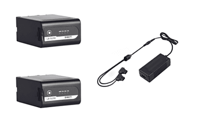 LB-SU98 2KIT | 2*LB-SU98 BP-U DV batteries + 1*PC-U130B2 Dual D-Tap travel charger