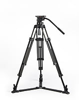 TOWER150C | Carbon-fiber Camera Tripod KIT, with SWIT TH150 Fluid Video Head, Ground Spreader, 15kg Payload, Soft Bag