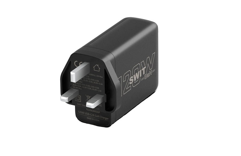 UC-2120U | 120W 2xUSB-C and 2xUSB-A Simultaneous PD-compatible GaN Charger, UK plug UC-2120U | 120W 2xUSB-C and 2xUSB-A Simultaneous PD-compatible GaN Charger, UK plug
