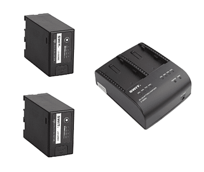 LB-SU90C*2+S-3602U KIT | 2* 90Wh USB-C BP-U DV batteries + 1*S-3602U Dual Channel Charger